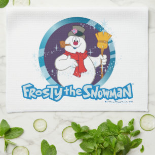 Frosty the Snowman™   Magical Frosty Portrait Tea Towel