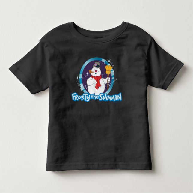 Frosty the Snowman™ | Magical Frosty Portrait Toddler T-Shirt (Front)