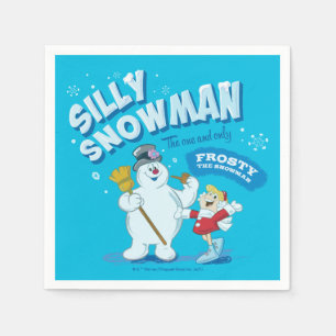 Frosty the Snowman™   "Silly Snowman" Napkin