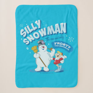 Frosty the Snowman™   "Silly Snowman" Sherpa Blanket