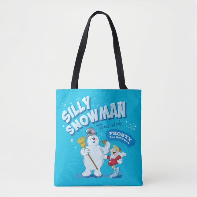Frosty the Snowman™ | "Silly Snowman" Tote Bag (Front)