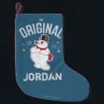 Frosty the Snowman™ | The Original Small Christmas Stocking<br><div class="desc">Check out this retro classic Frosty the Snowman graphic with vintage distress marks,  featuring the words: "The Original".</div>
