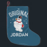 Frosty the Snowman™ | The Original Small Christmas Stocking<br><div class="desc">Check out this retro classic Frosty the Snowman graphic with vintage distress marks,  featuring the words: "The Original".</div>