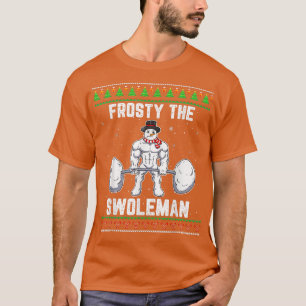 Frosty the Swoleman Ugly Christmas Sweater Funny S
