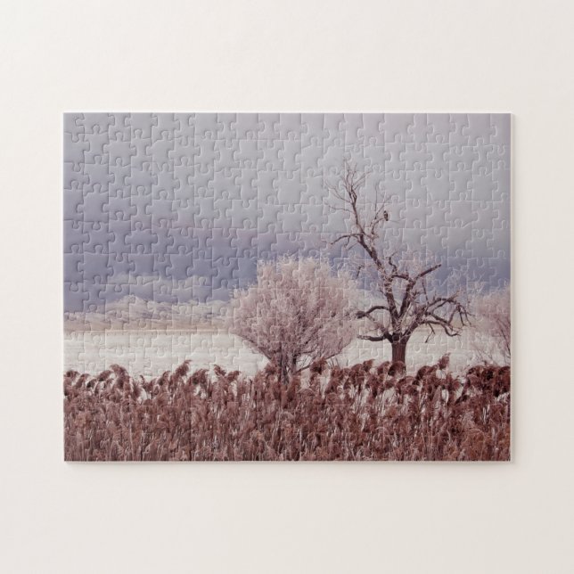 Frosty Utah Mountain Morning - 11x14 - 252 pc Jigsaw Puzzle (Horizontal)