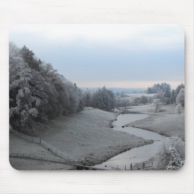 Frosty Valley Mouse Pad (Front)