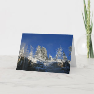 Frosty Winter Morning Holiday Card