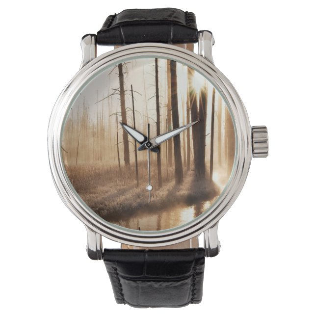 Frosty Yellowstone Morning Watch (Front)