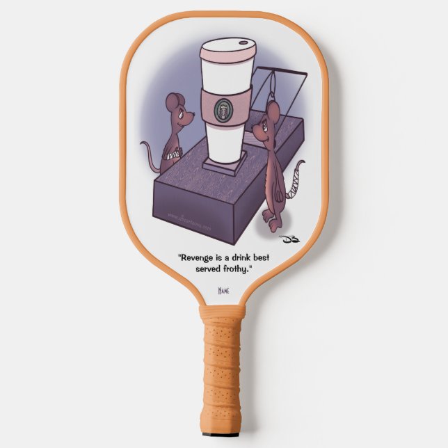 Frothy Pickleball Paddle (Back)