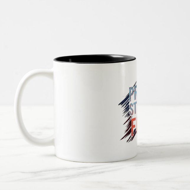 Froud strong free Two-Tone coffee mug (Left)