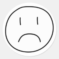 Frowning