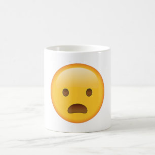 Frowning Face with Open Mouth - Emoji Coffee Mug