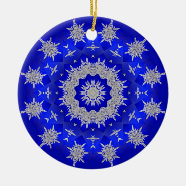 Frozen #2 ceramic tree decoration (Front)