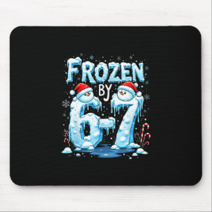 Frozen 6 Number 67 Six Seven Meme  Mouse Pad