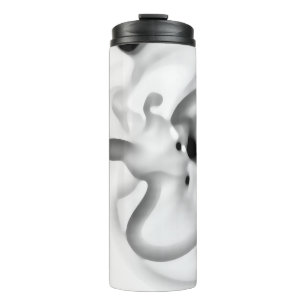 Frozen: Abstract Grey, White & Black Thermal Tumbler