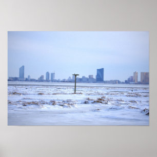 Frozen Atlantic Ocean Photo Poster