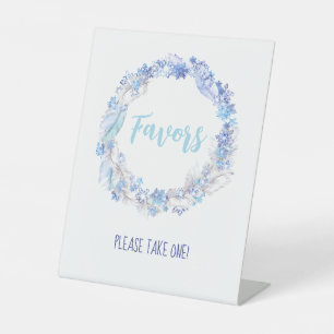 Frozen Birthday Party Favours Sign