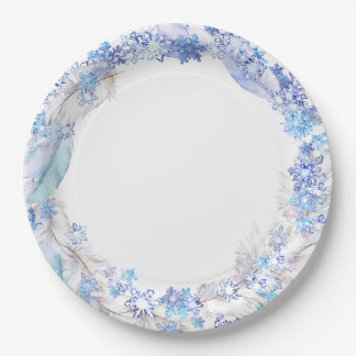 Frozen Birthday Theme Paper Plate
