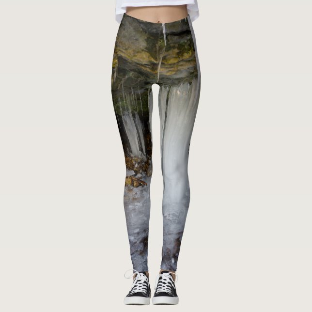 Frozen Cave Leggings (Front)