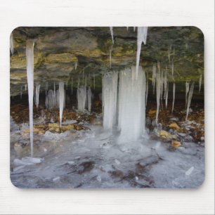 Frozen Cave Mouse Pad