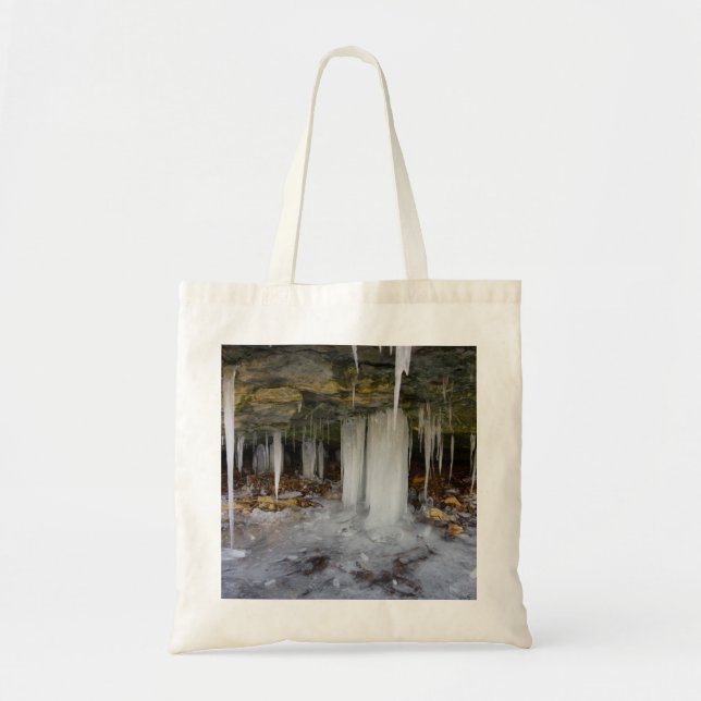 Frozen Cave Tote Bag (Front)