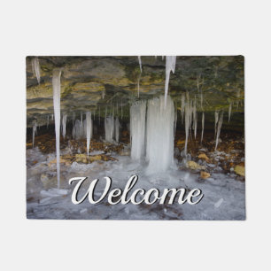 Frozen Cave Welcome Doormat