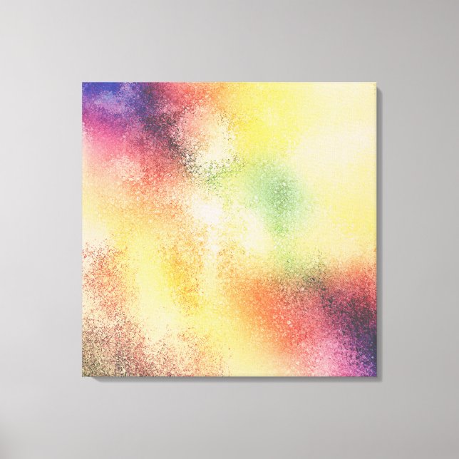 Frozen Colours 0002 Canvas Print (Front)