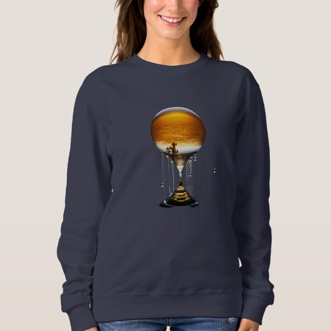 Frozen Dewdrops Basic Sweatshirt (Front)