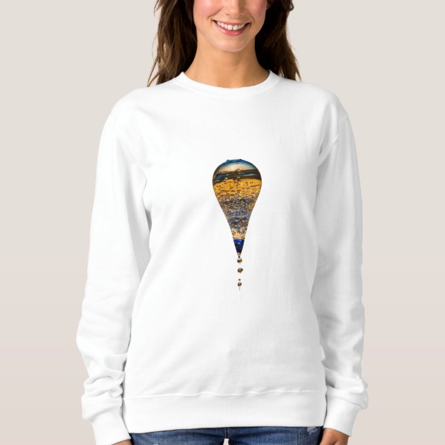 Frozen Dewdrops Basic Sweatshirt (Front)
