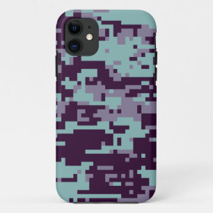 Frozen Digital Camo Pattern Case-Mate iPhone Case