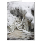 Frozen Doane's Falls in winter, Royalston MA