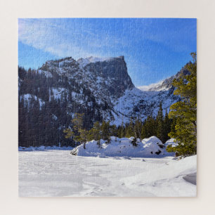 Frozen Dream Lake - RMNP - 20x20 - 676 pcs Jigsaw Puzzle