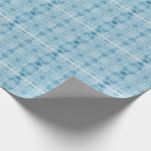 Frozen Elegance | Blue & White Crystalline Feather