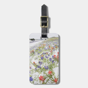 Frozen Flowers Luggage Tag