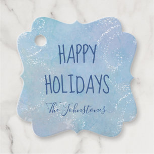 Frozen Flurry Holiday Gift Tags