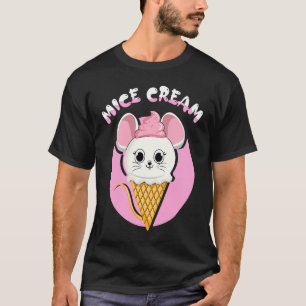 Frozen Food Mouse Foodie Mice Cream T-Shirt