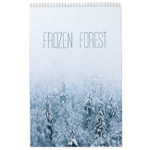 Frozen forest 2023 calendar
