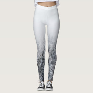 Frozen forest leggings
