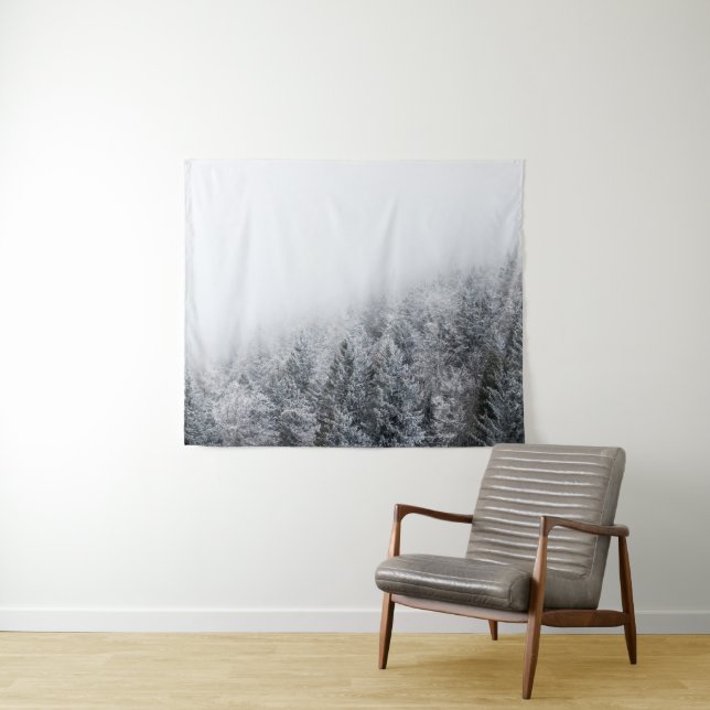 Frozen forest tapestry (In Situ (Horizontal))