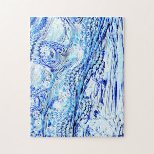Frozen Fractal Landscape Jigsaw Puzzle