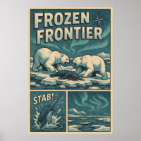 Frozen Frontier – Polar Bear Standoff & Narwhal