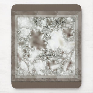 Frozen Glitz Mouse Pad