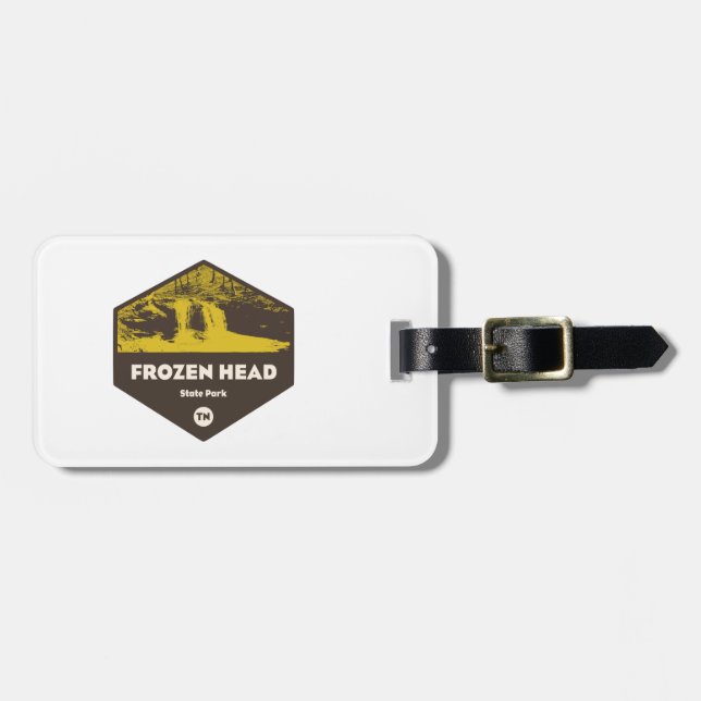 Frozen Head State Park Tennessee Luggage Tag (Front Horizontal)