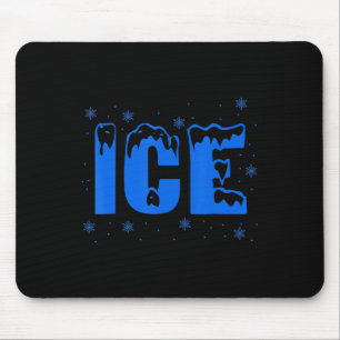 Frozen Ice Bag Fun Halloween Costume Mouse Pad
