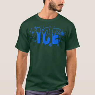 Frozen Ice Funny Halloween Costume T-Shirt