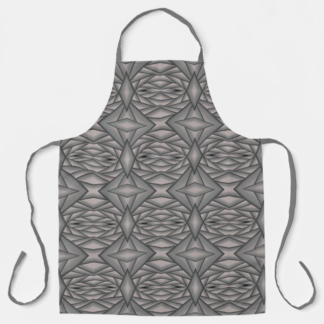 Frozen In Time Abstract Art Apron (Front)
