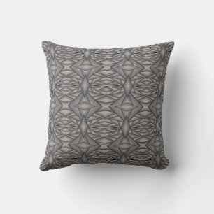 Frozen In Time Abstract Art Cushion