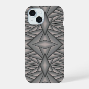 Frozen In Time Abstract Art iPhone 15 Case