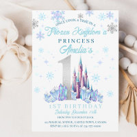 Frozen Kingdom Castle Princess Birthday Party