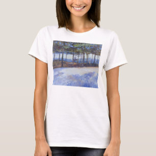 Frozen Lake New York State T-Shirt